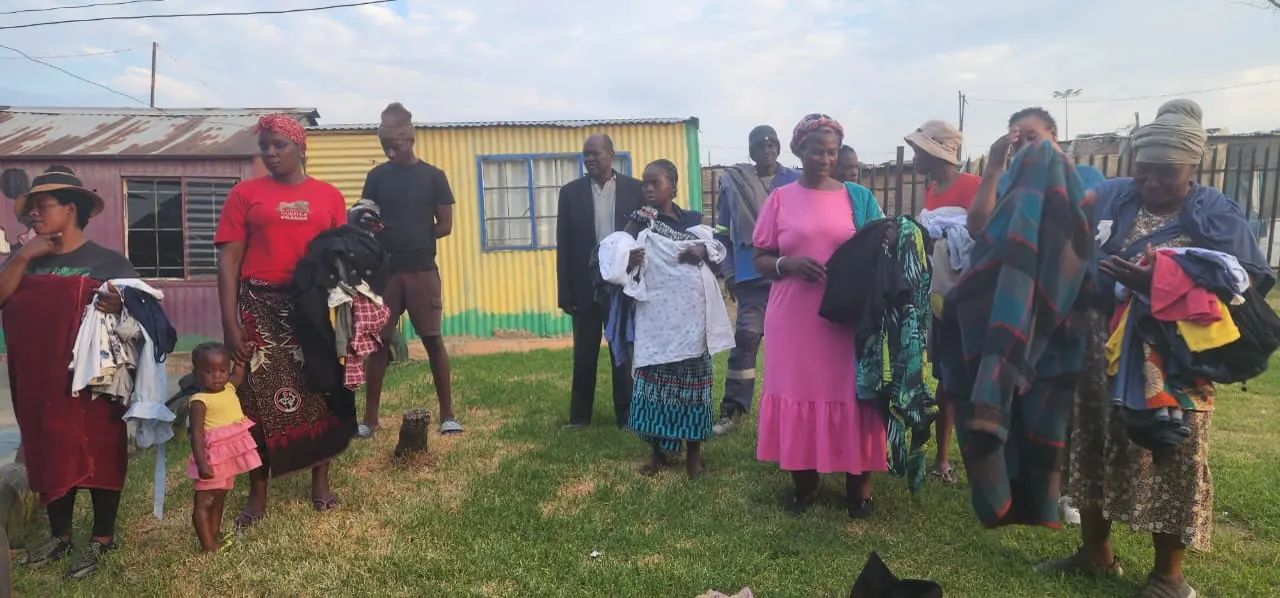 Donated blankets